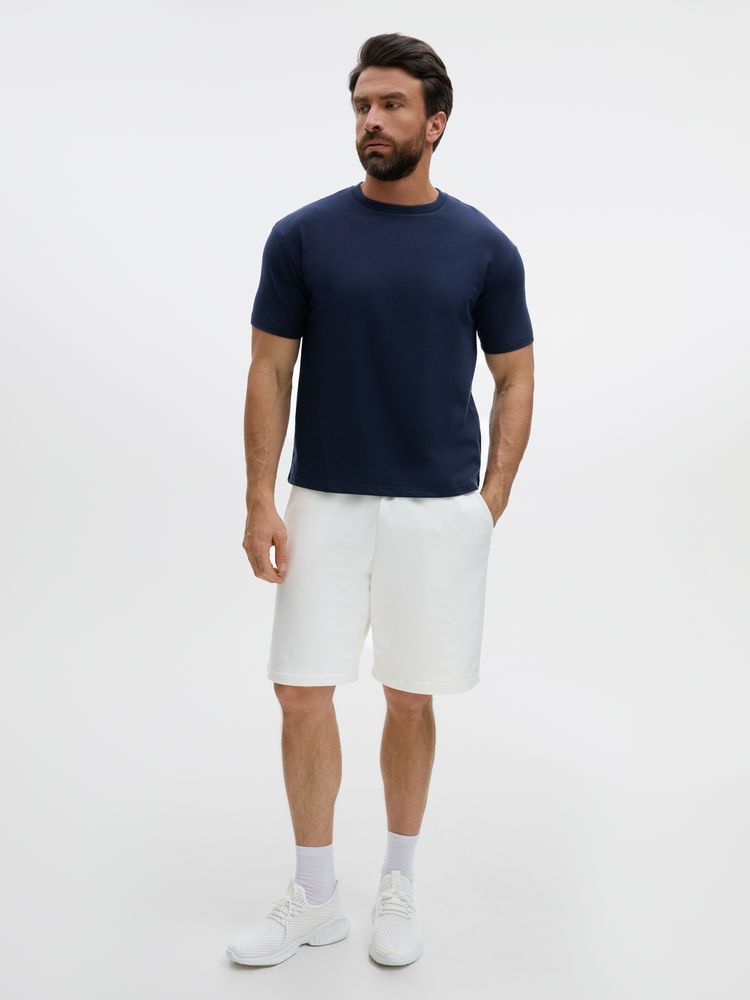 Футболка унисекс Durington, темно-синяя, размер XS/S