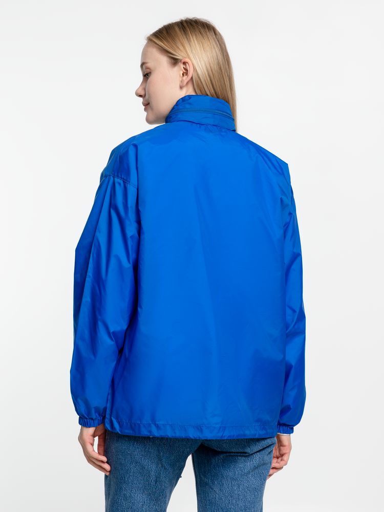 Ветровка из нейлона Surf 210 ярко-синяя (royal), размер L