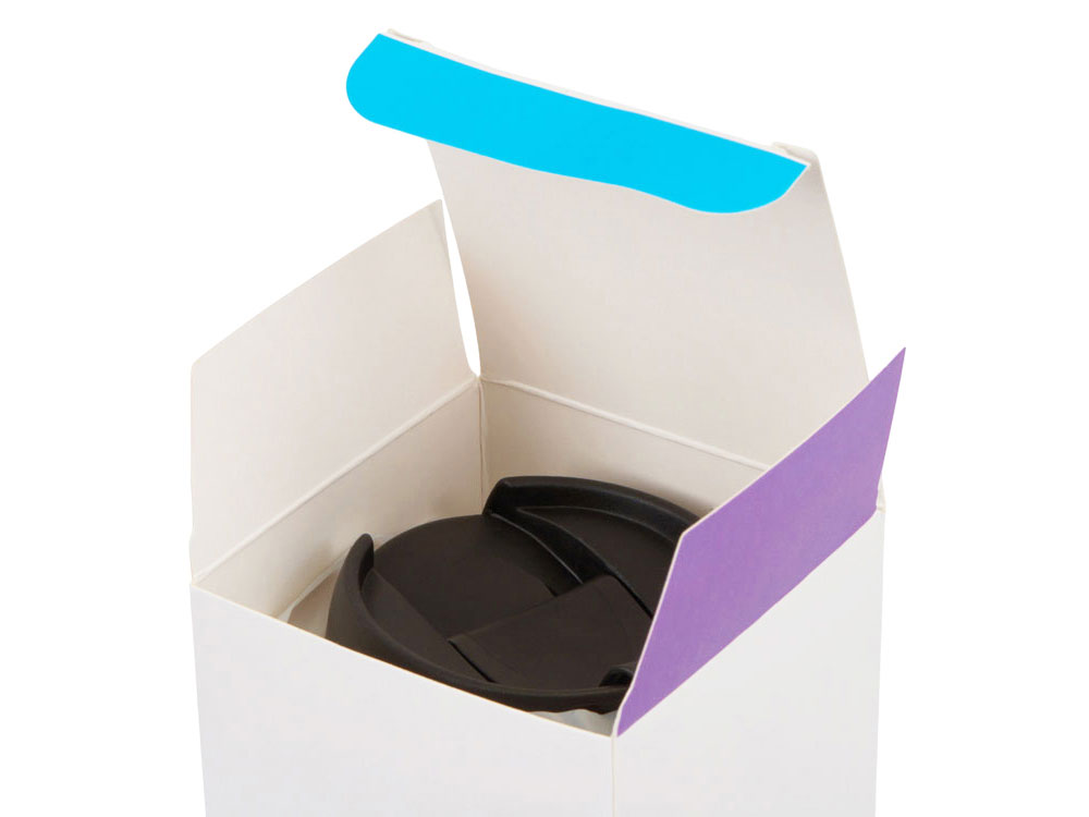 Термокружка Double wall mug C1, soft touch, 350 мл, красный (Р)