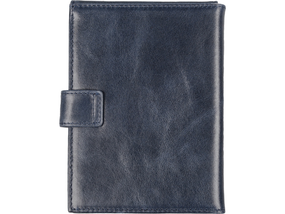 Бумажник путешественника Druid с отделением для паспорта, темно-синий