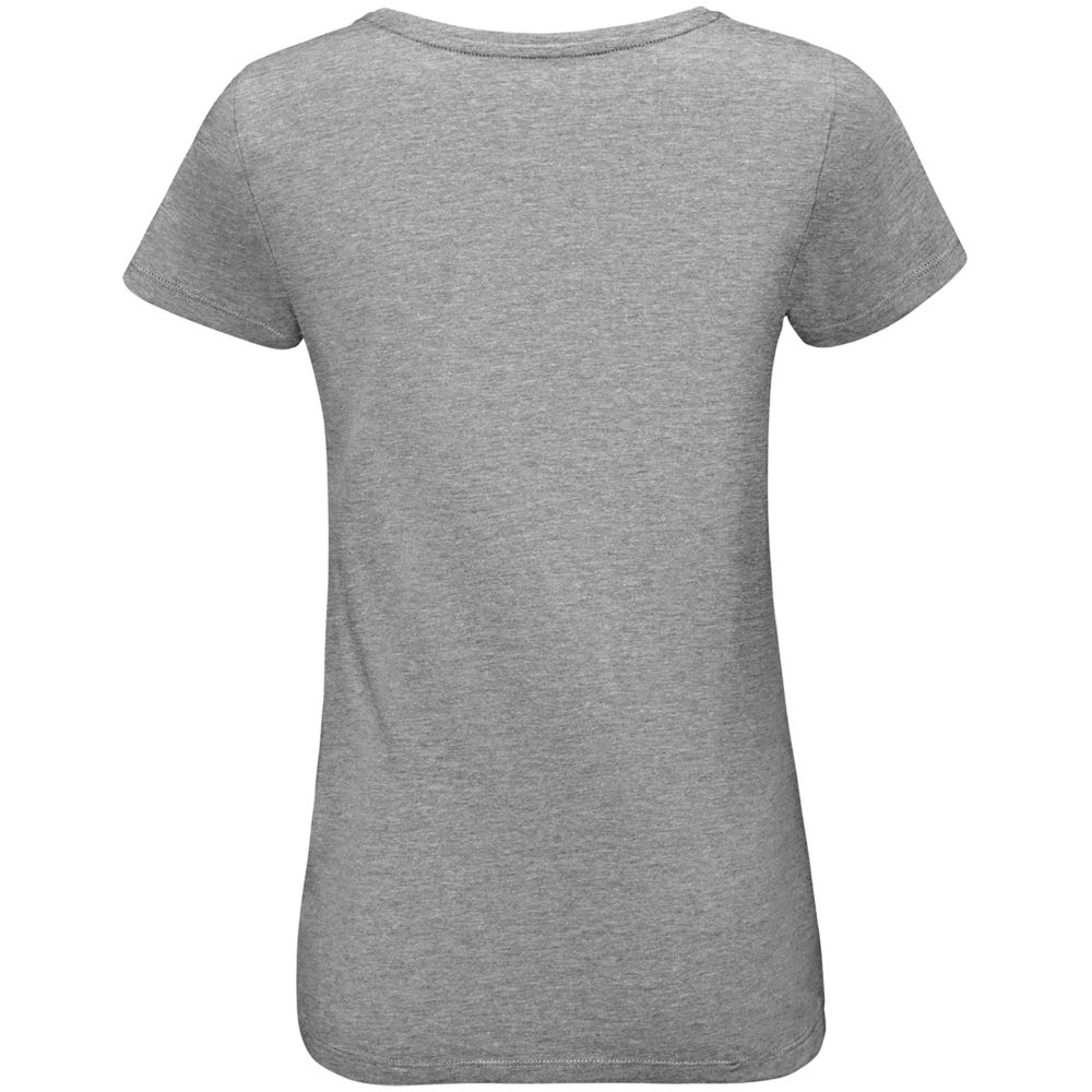 Футболка женская «Серые будни» — пример нанесения логотипа (Соль) | Print Logo