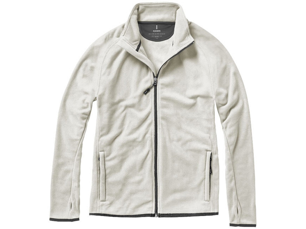 Куртка флисовая Brossard мужская, светло-серый