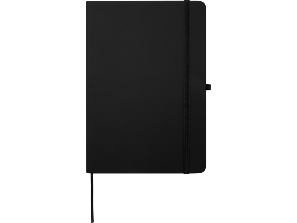 Блокнот Spectrum Plus формата A5 в твердой обложке - сплошной черный