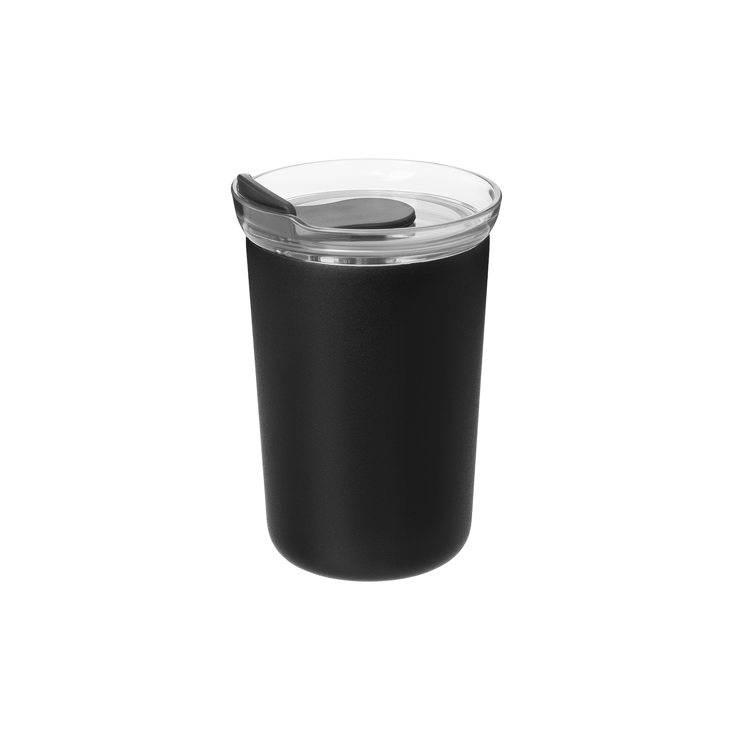 Термокружка вакуумная Страда (Strada), серая — пример нанесения логотипа (Portobello Термокружки) | Print Logo