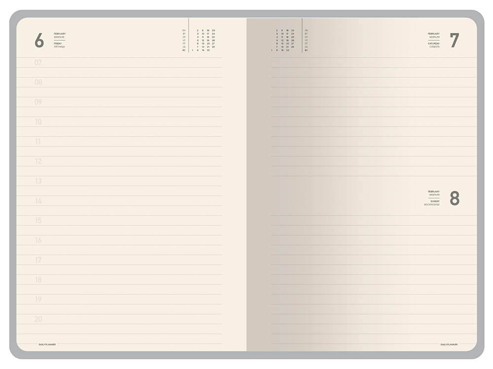 Ежедневник А5 датированный Megapolis Color 2026, черный