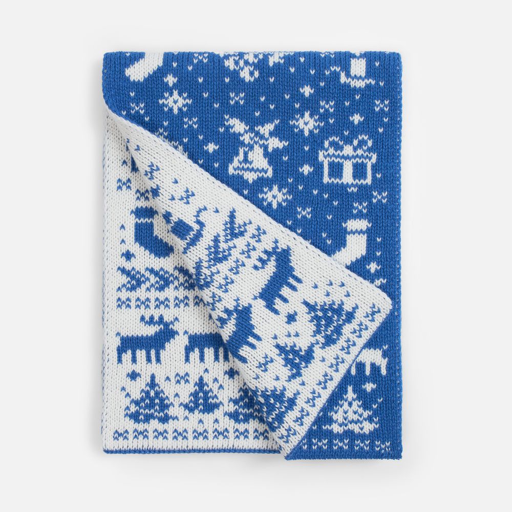 Шарф Holidale с логотипом teplo | Print Logo