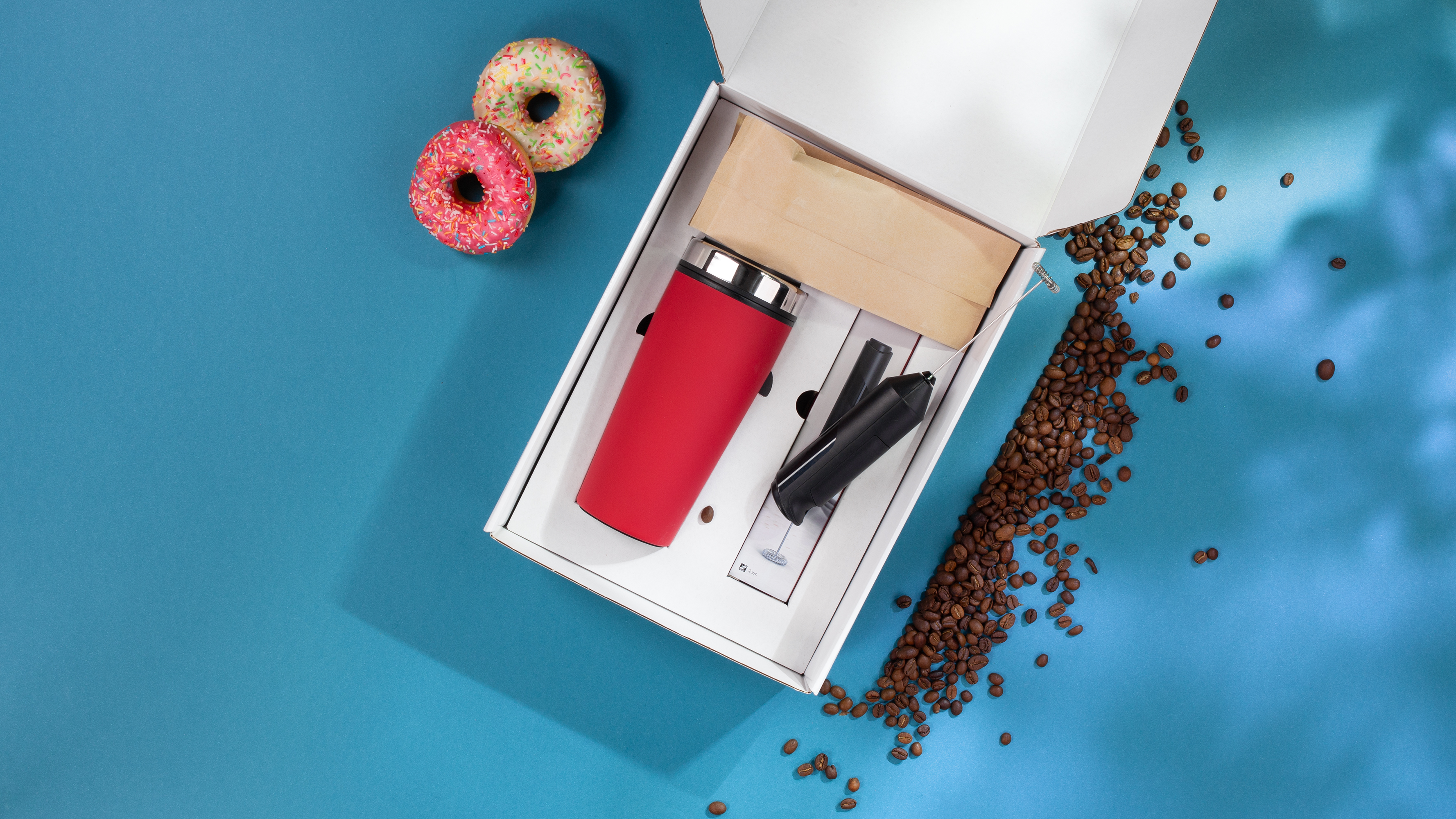 Набор "Макиато", зеленое яблоко