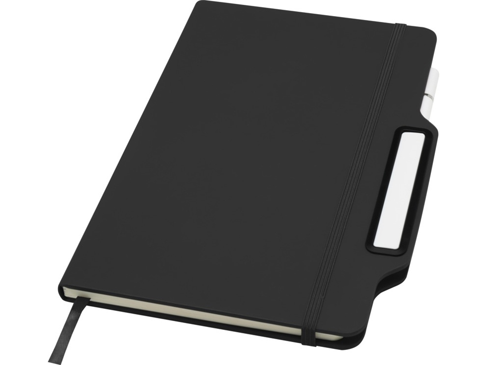 Блокнот А5 Nexus с ручкой-карандашом с логотипом  | Print Logo