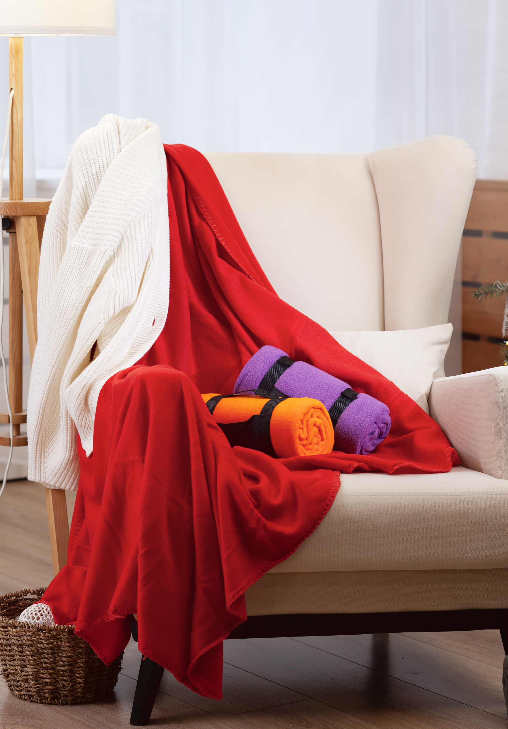 Плед "Байкал", синий