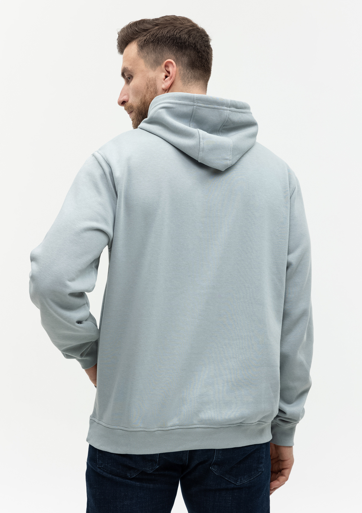 Худи унисекс STAN футер с начёсом 260, 20, Серый,  (201)  (56/XXXL)