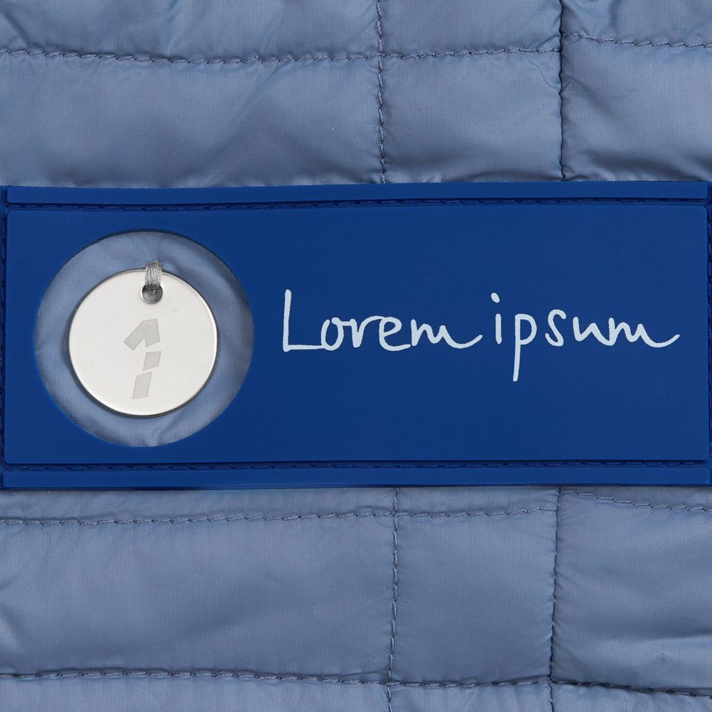 Лейбл из ПВХ с вырубкой «Круг»