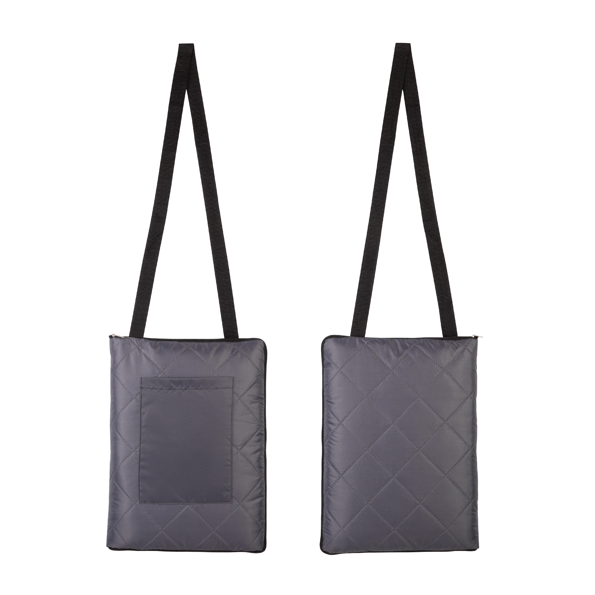 Плед для пикника "Summer", серый