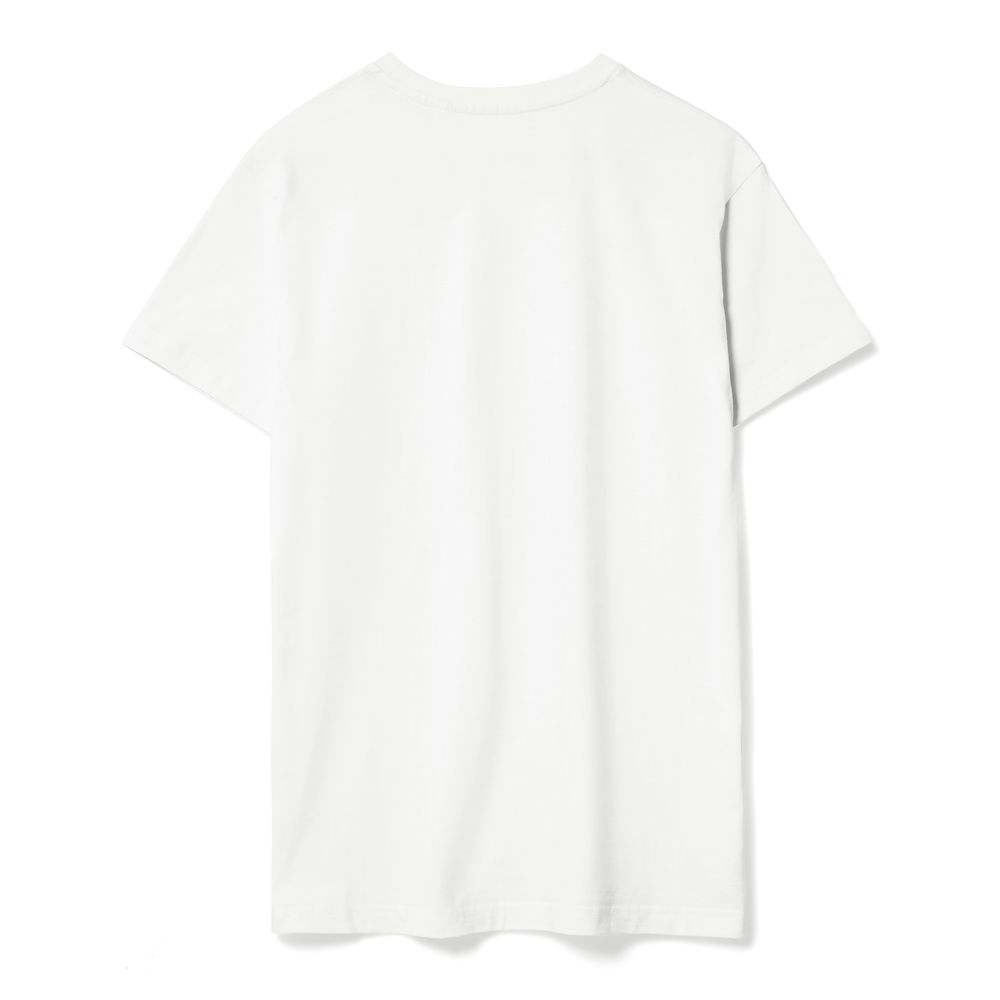 Футболка унисекс T-Bolka 160, белая (белоснежная), размер XXL