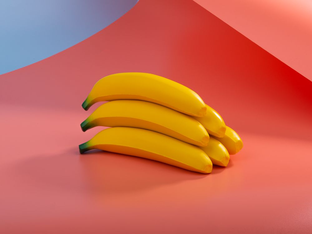 Сквиши-антистресс «Банан» фото на сайте Print Logo.