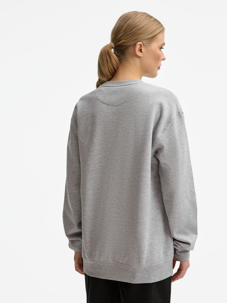 Свитшот унисекс Columbia, серый меланж, размер XS