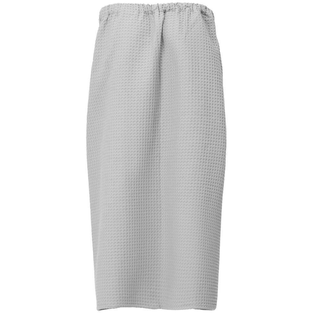 Килт вафельный женский Onsen, светло-серый фото на сайте Print Logo.