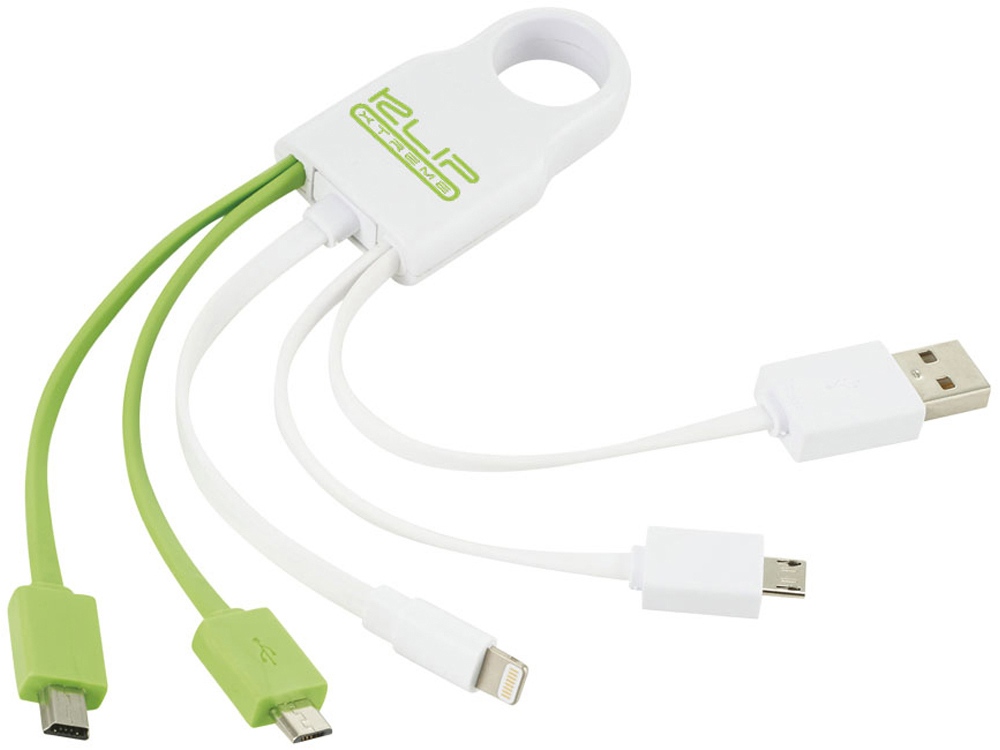 Кабель для зарядки Squad 4-в-1, лайм
