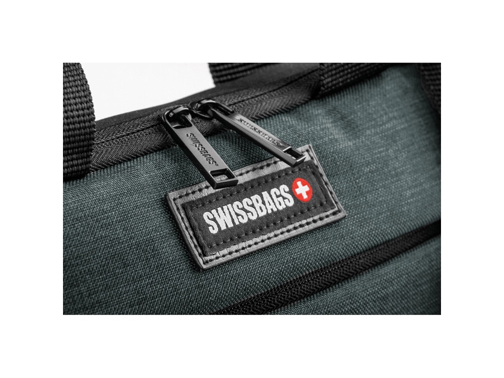 KANGA. сумка для ноутбука из полиэстера, темно-серый