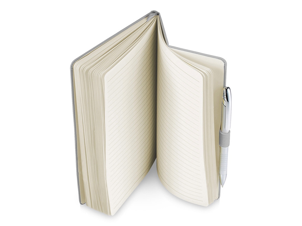 Блокнот А5 Flex, серебристый