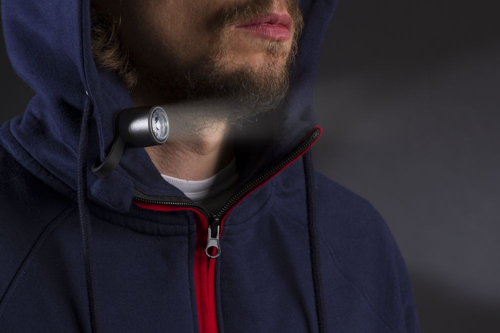 Фонарик Eco Run — пример нанесения логотипа (Troika) | Print Logo