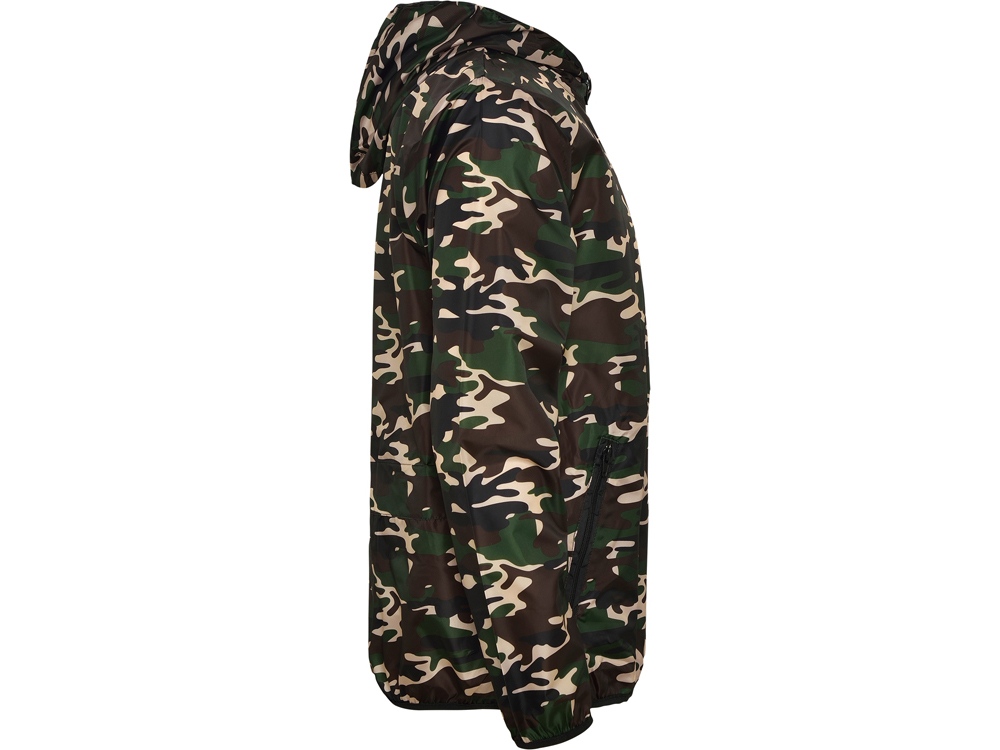 Ветровка Angelo унисекс, лесной камуфляж