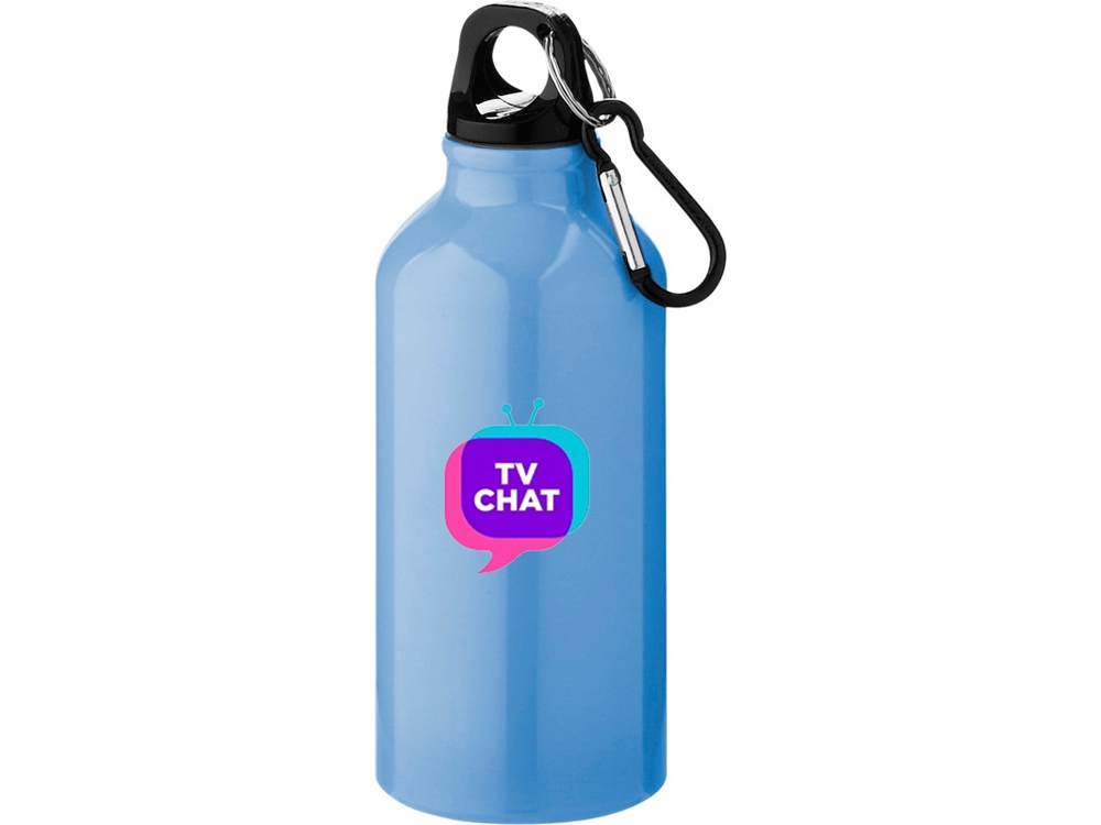 Бутылка Oregon с карабином с логотипом  | Print Logo