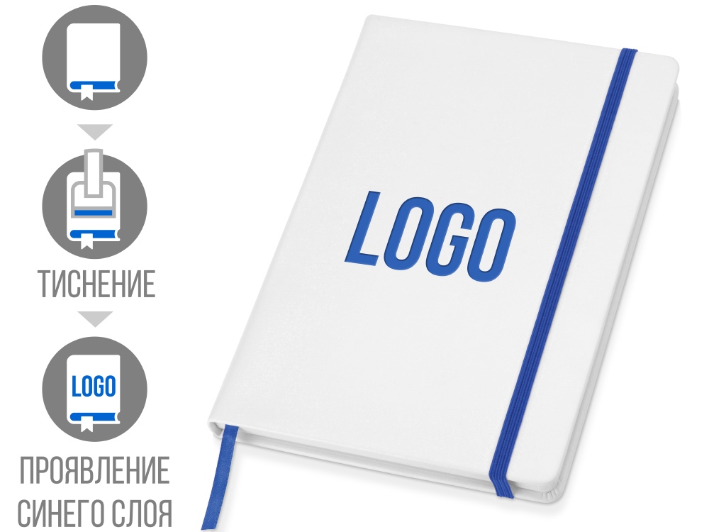 Блокнот А5 Secret с логотипом Lettertone | Print Logo
