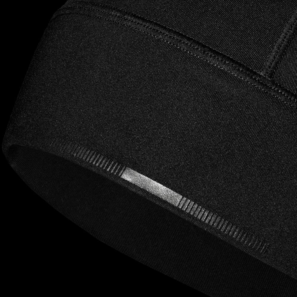 Спортивная шапка утепленная Jogge — пример нанесения логотипа (Stride) | Print Logo