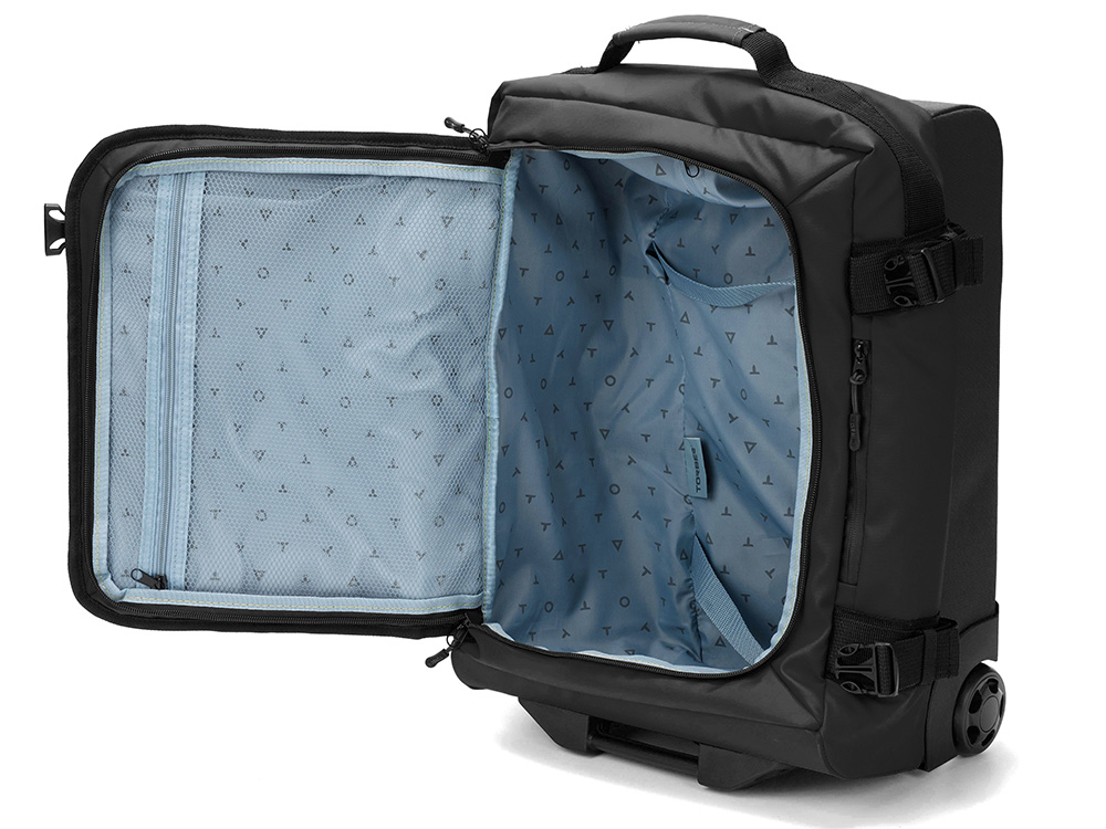 Сумка на колесах TORBER Mobi, черный, полиэстер 900D с PU покрытием, 47 х 34 х 21,5 см, 32 л