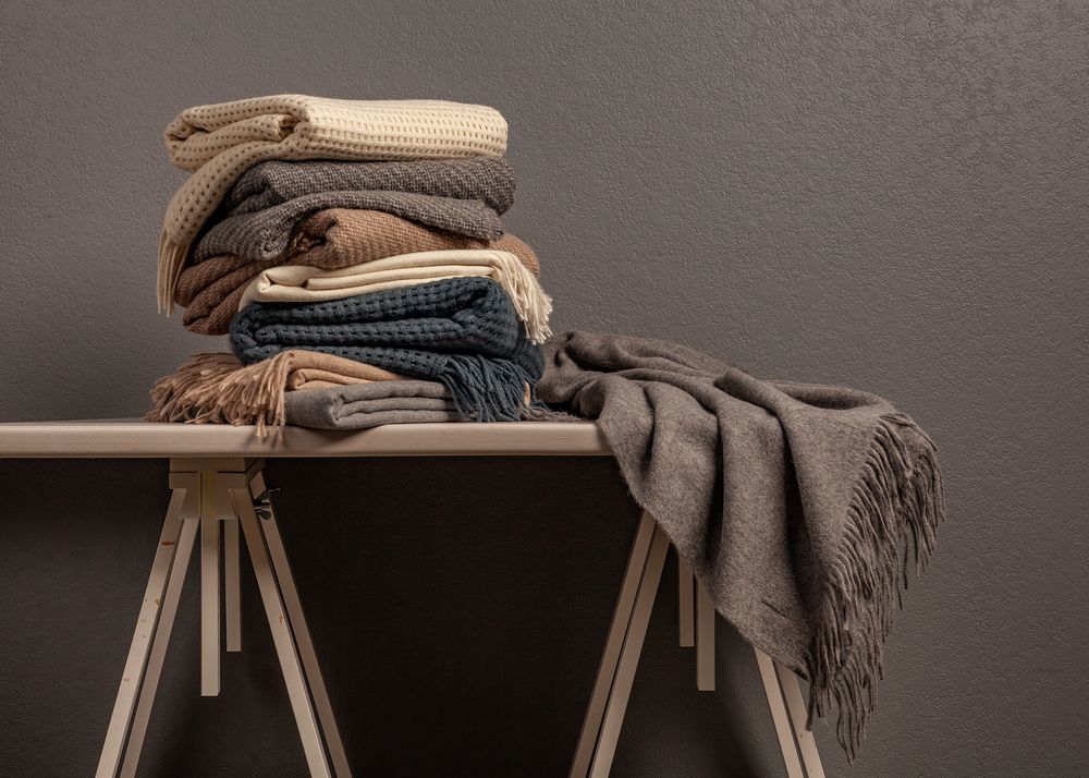 Плед Diagonal фото на сайте Print Logo.