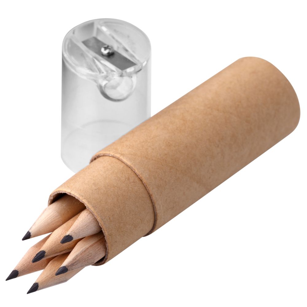 Набор карандашей Pencilvania Office с точилкой фото на сайте Print Logo.