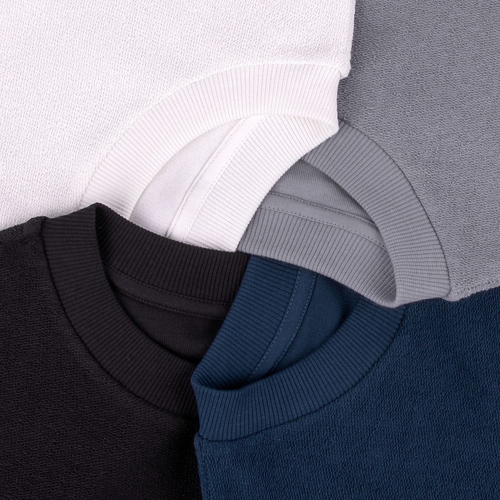 Свитшот оверсайз унисекс Vozduh, темно-синий, размер XL/XXL