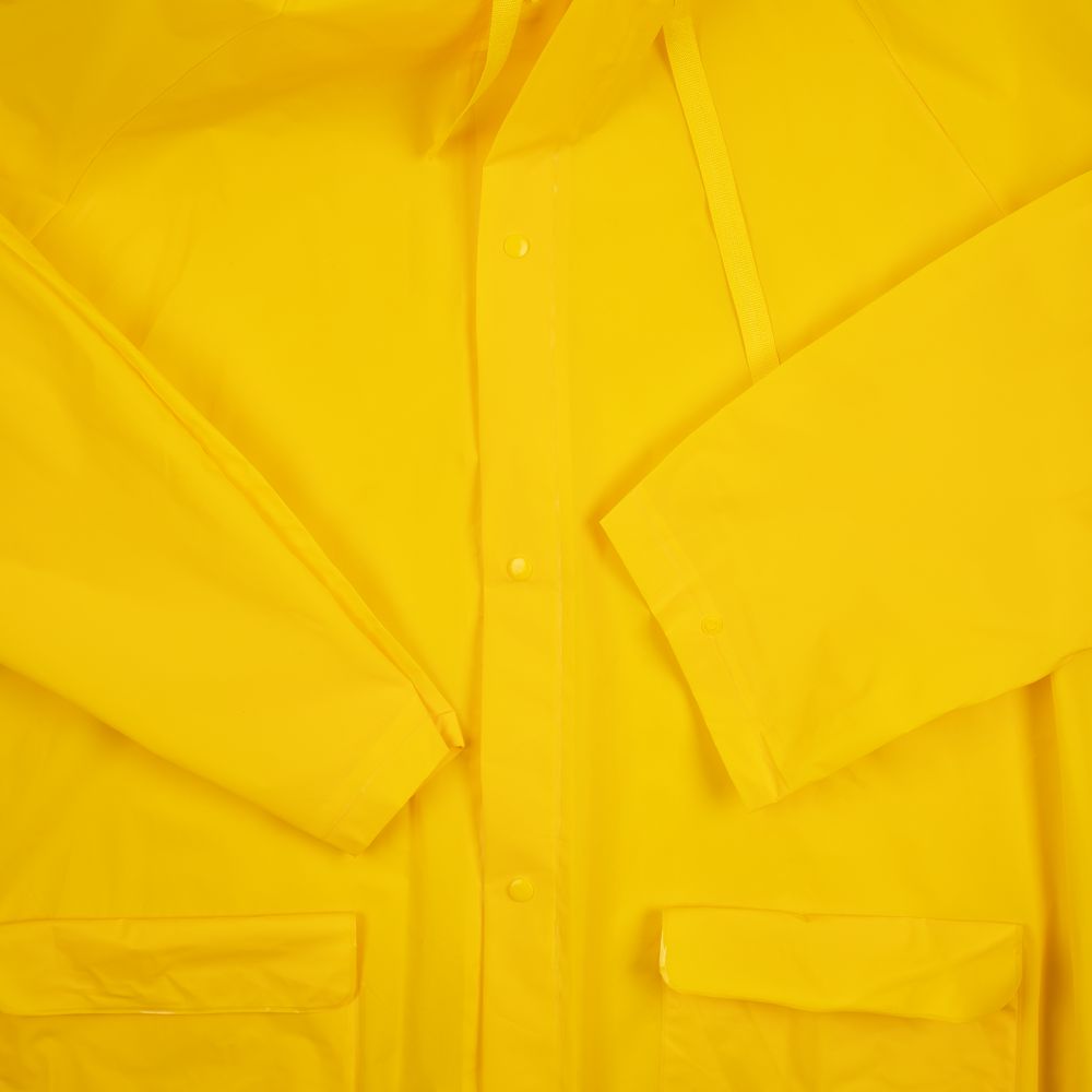 Дождевик детский RainDrop Kids, желтый, 8 лет (рост 118-128)