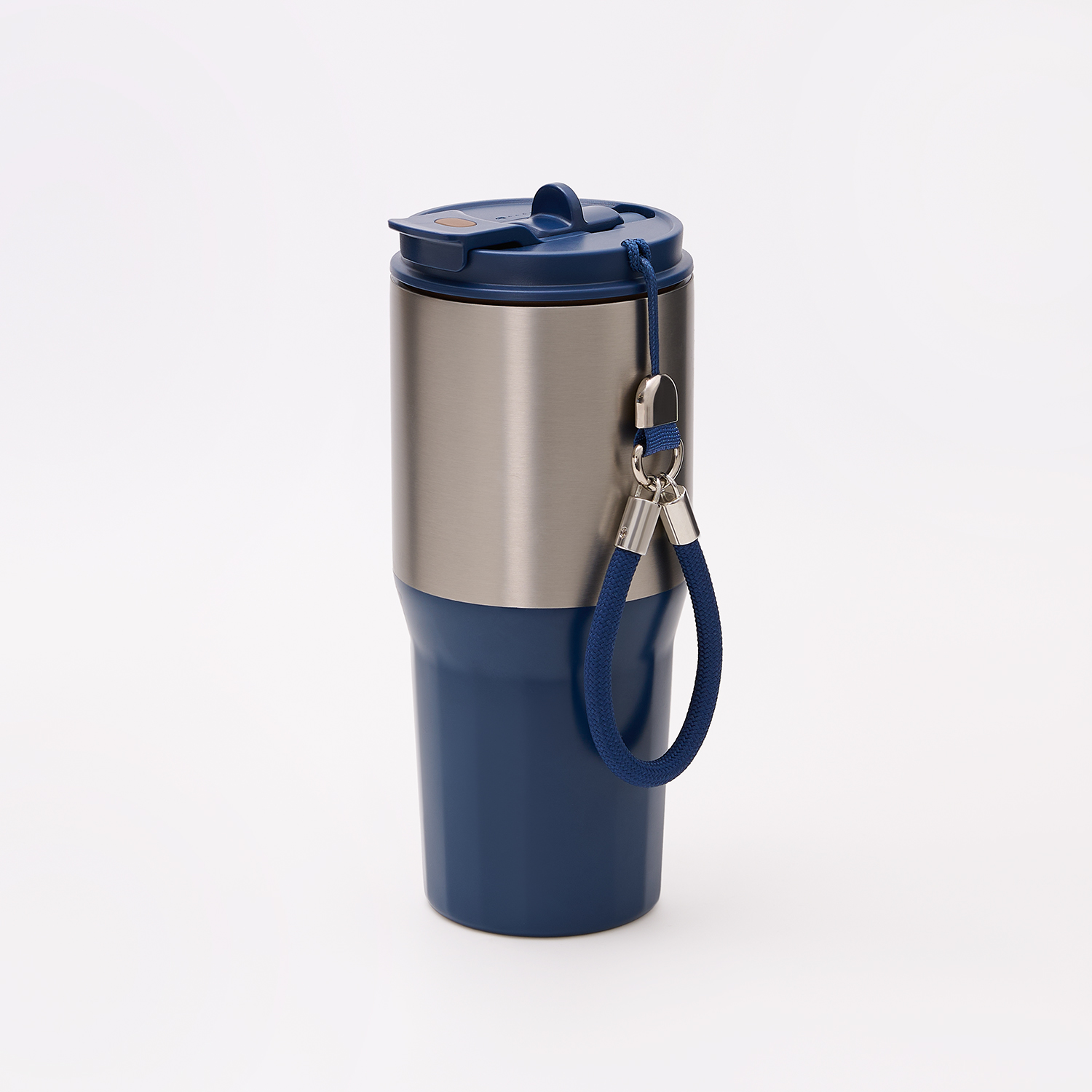 Термокружка вакуумная Авеню, синяя