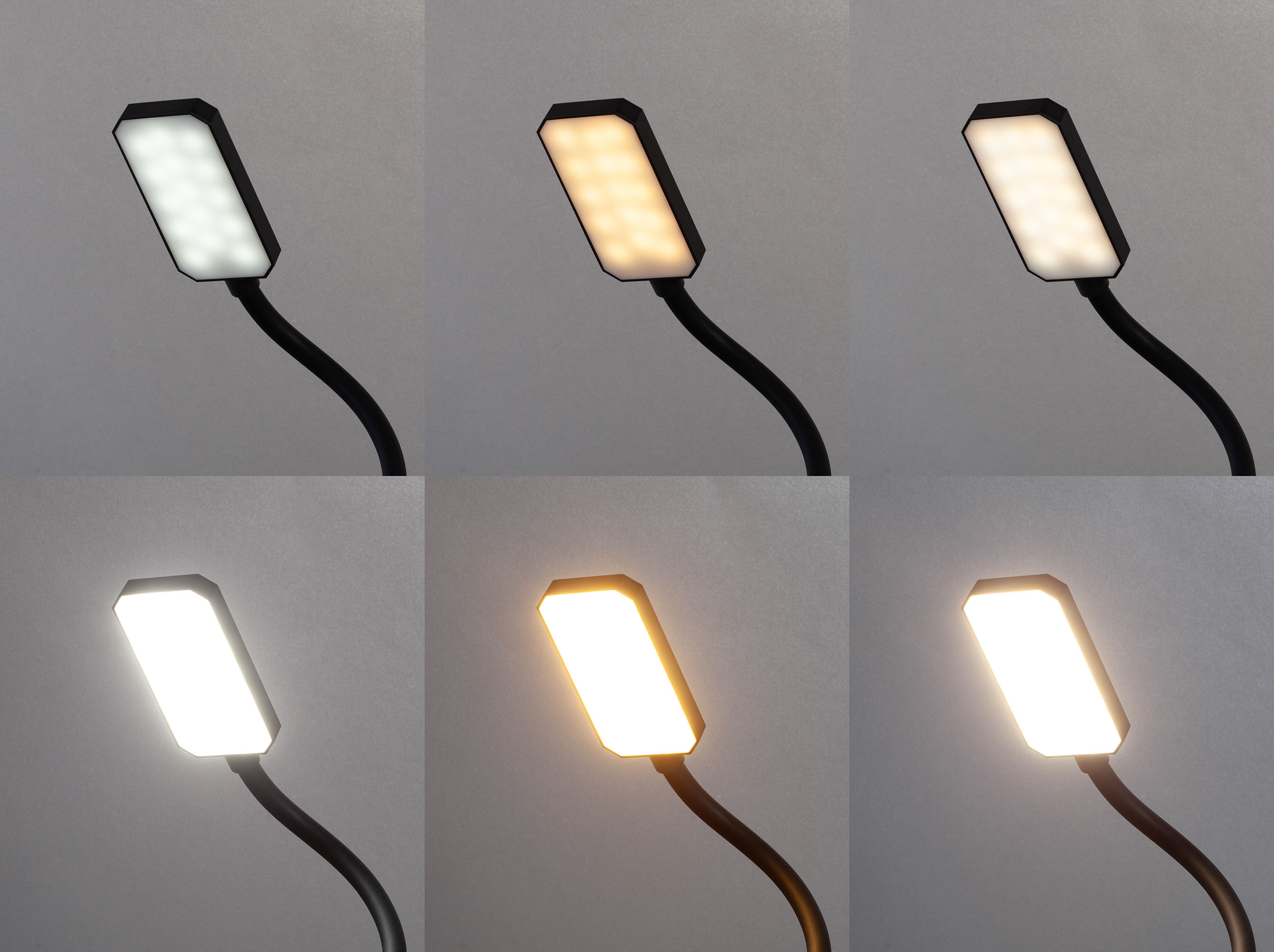 Лампа "Smart Flex" с беспроводным 3в1 (15W) ЗУ с MagSafe, часами, карандашницей и подсветкой логотипа, черный