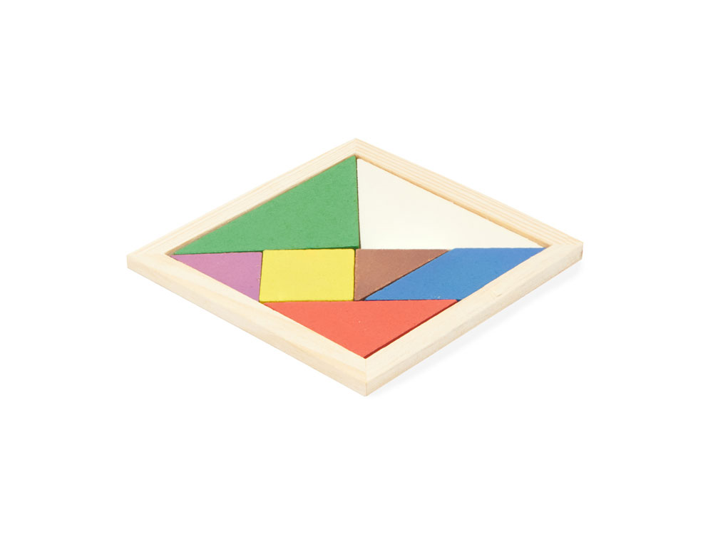 Пазл LEIS из натурального дерева с логотипом  | Print Logo