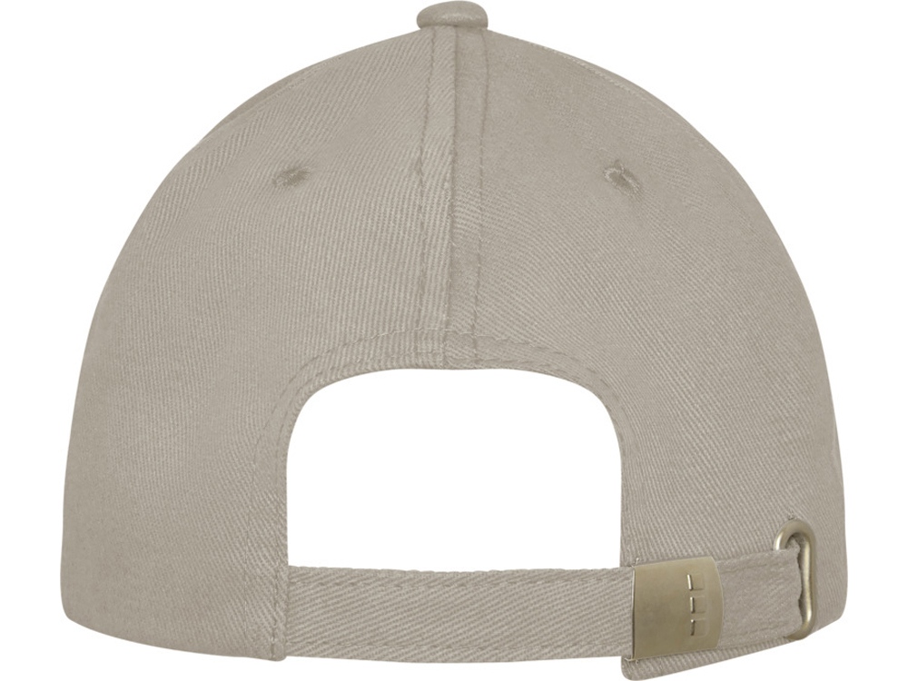 Бейсболка Davis, 6 панелей, бежевый овсяный