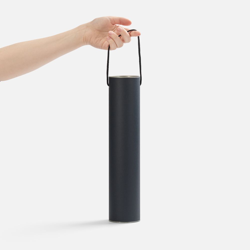 Тубус для складного зонта Skywell — пример нанесения логотипа (сделано в России) | Print Logo