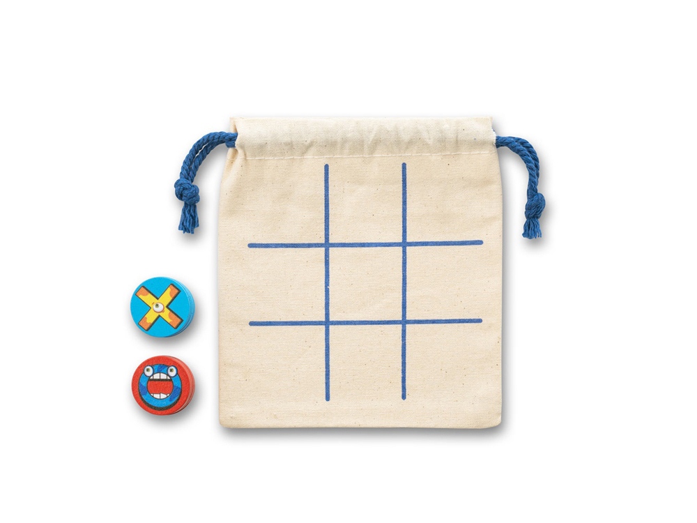 CROSSES. Игра крестики-нолики, натуральный светлый