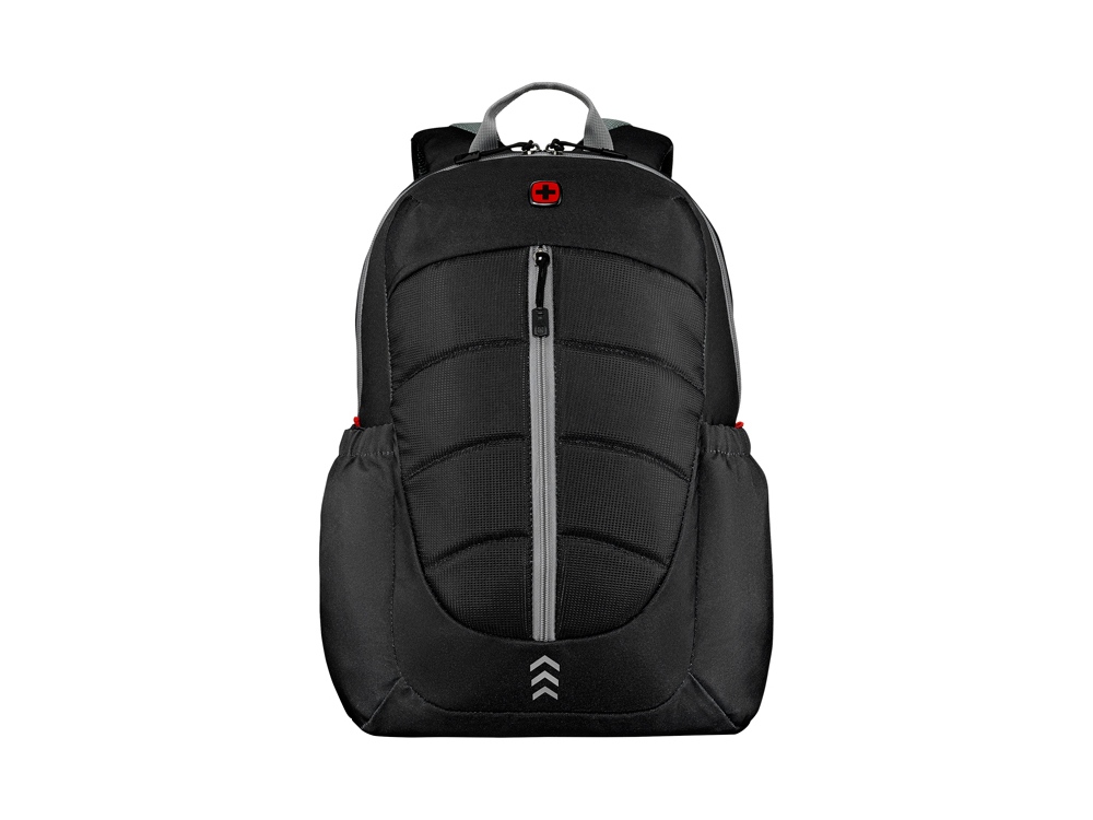 Рюкзак WENGER Engyz 16, чёрный, 100% полиэстер, 33х20х46 см, 21 л