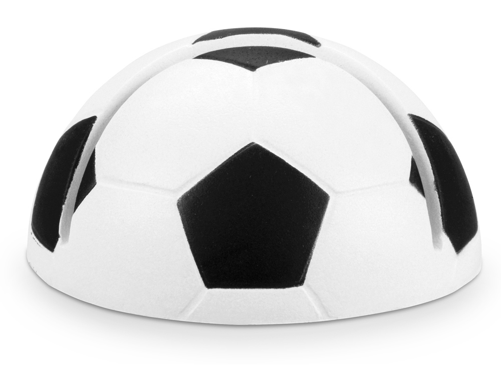 Подставка для визиток Футбол, белый/черный