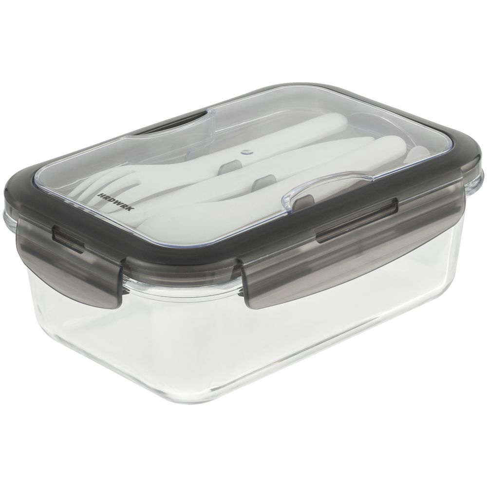 Ланчбокс Hard Work с логотипом Hard Work | Print Logo