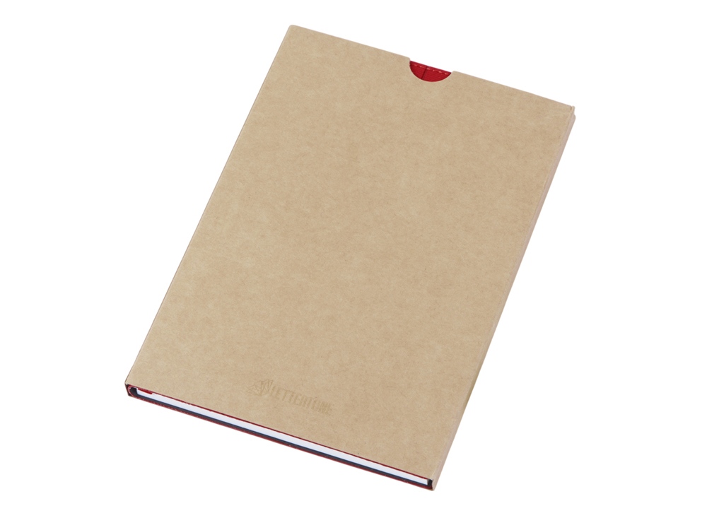 Блокнот А5 Bradbury, гибкая обложка, 80 листов 80 гр/м2 FSC бумага, красный