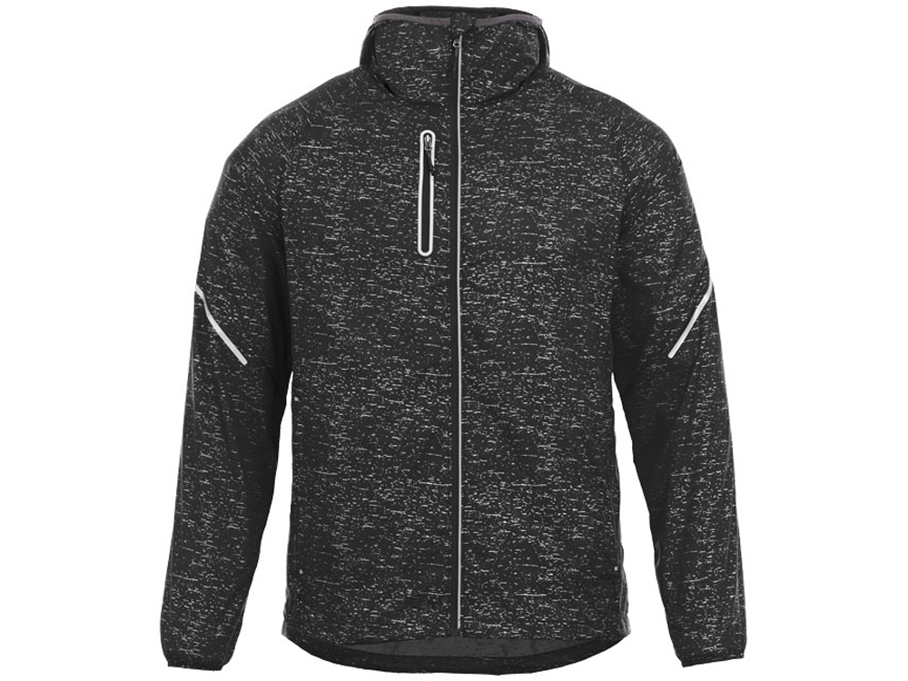 Куртка складная светоотражающая Signal мужская, черный