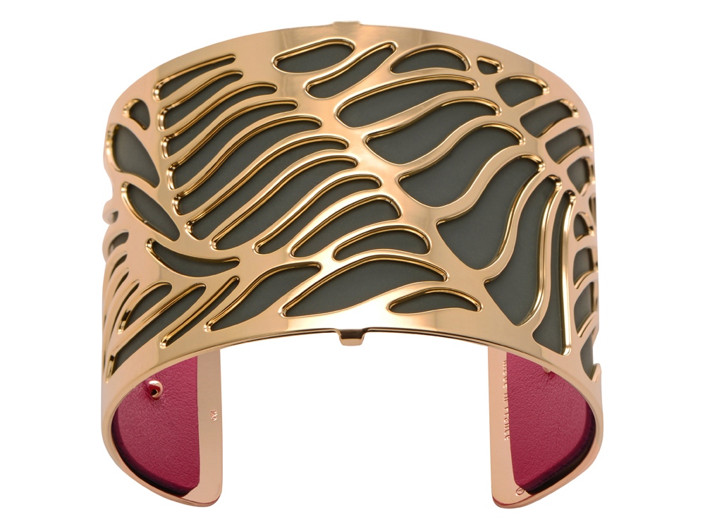 Браслет-бэнгл из латуни с гальваническим покрытием жёлтым золотом, 40мм, (вставка в комплекте)