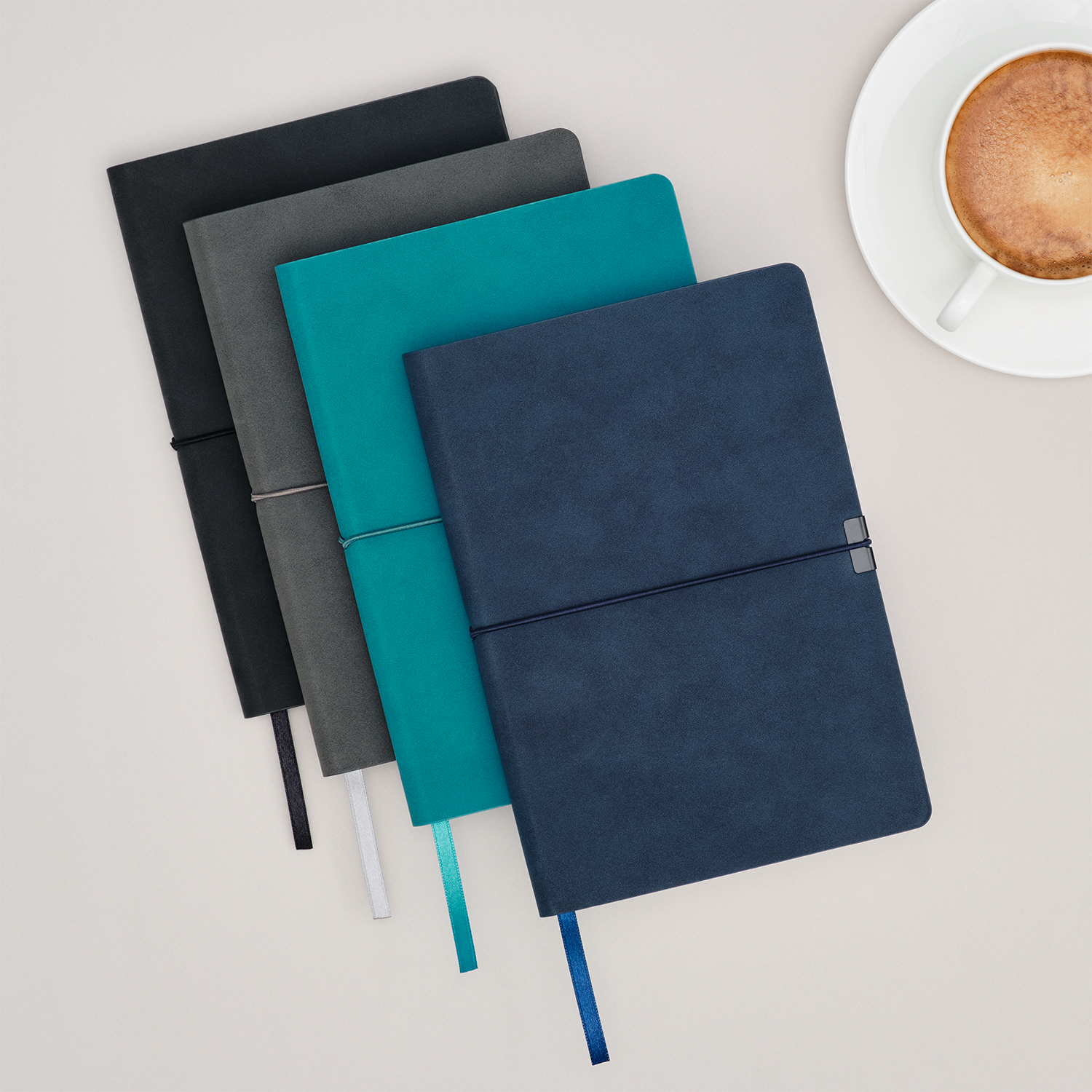 Ежедневник Ин Велюр (In Velour) недатированный, синий