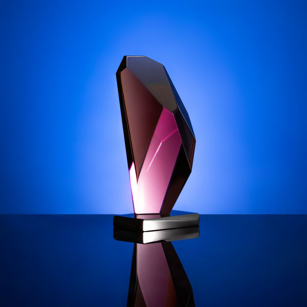 Стела Cristallino — пример нанесения логотипа () | Print Logo