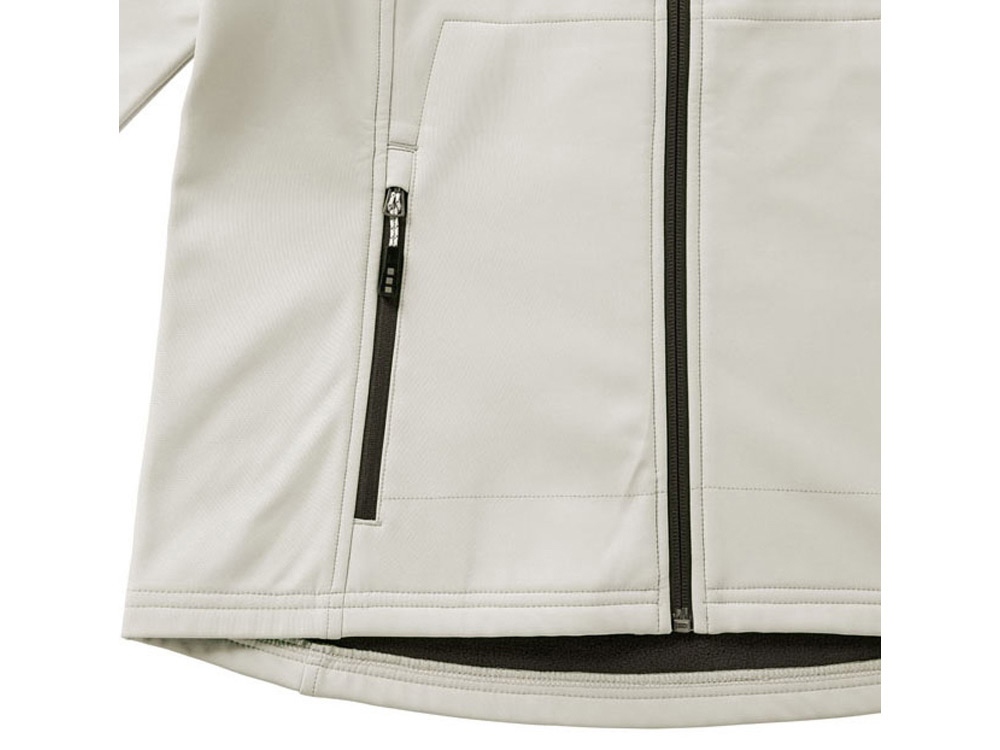 Куртка софтшел Langley мужская, светло-серый