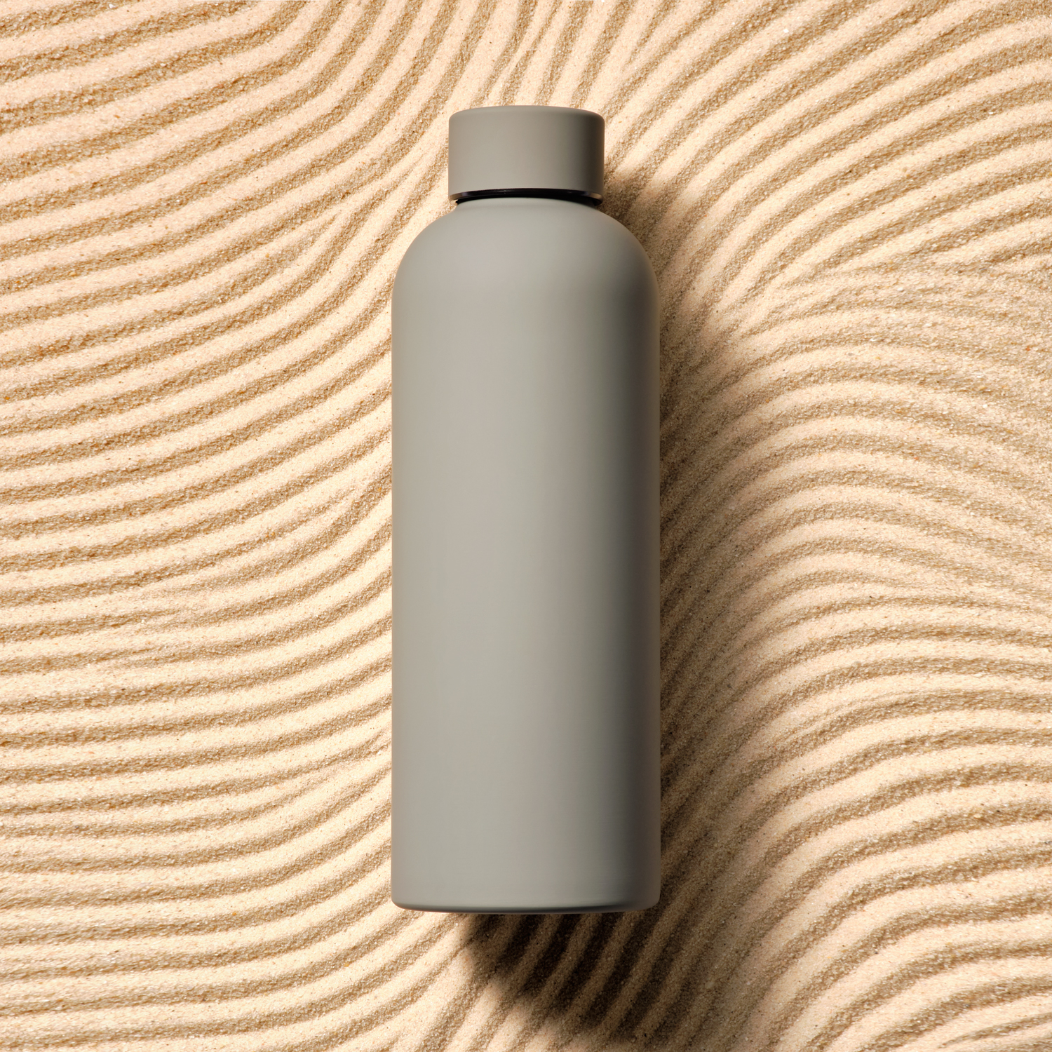 Термобутылка вакуумная герметичная Прима (Prima), серая