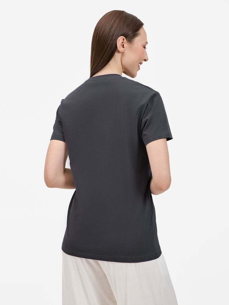 Футболка унисекс T-Bolka 200, темно-серая (графит), размер XXL